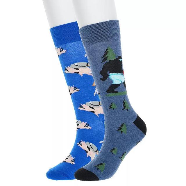 Mens Twisted Toes 2-Pack Novelty Socks Product Image