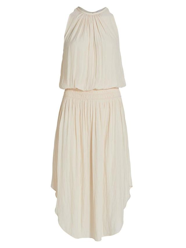 Womens Audrey Blouson Midi-Dress Product Image