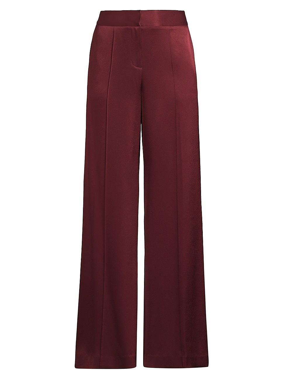 Womens Andi Pleated Wide-Leg Pants Product Image