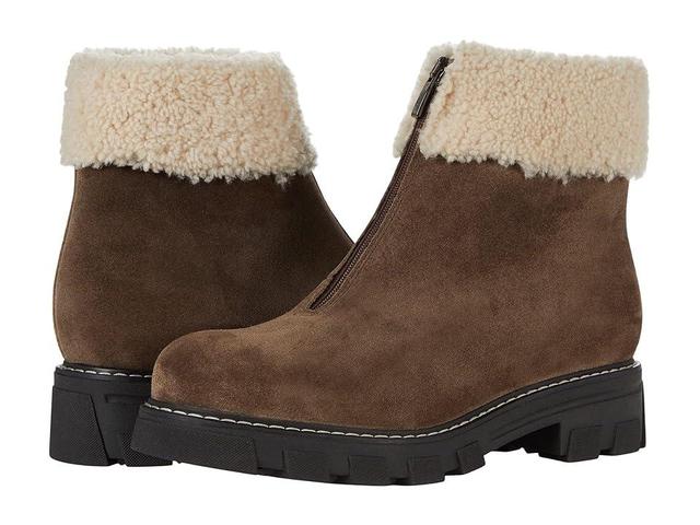 La Canadienne Abba (Stone Oiled Suede/Shearling) Women's Shoes Product Image