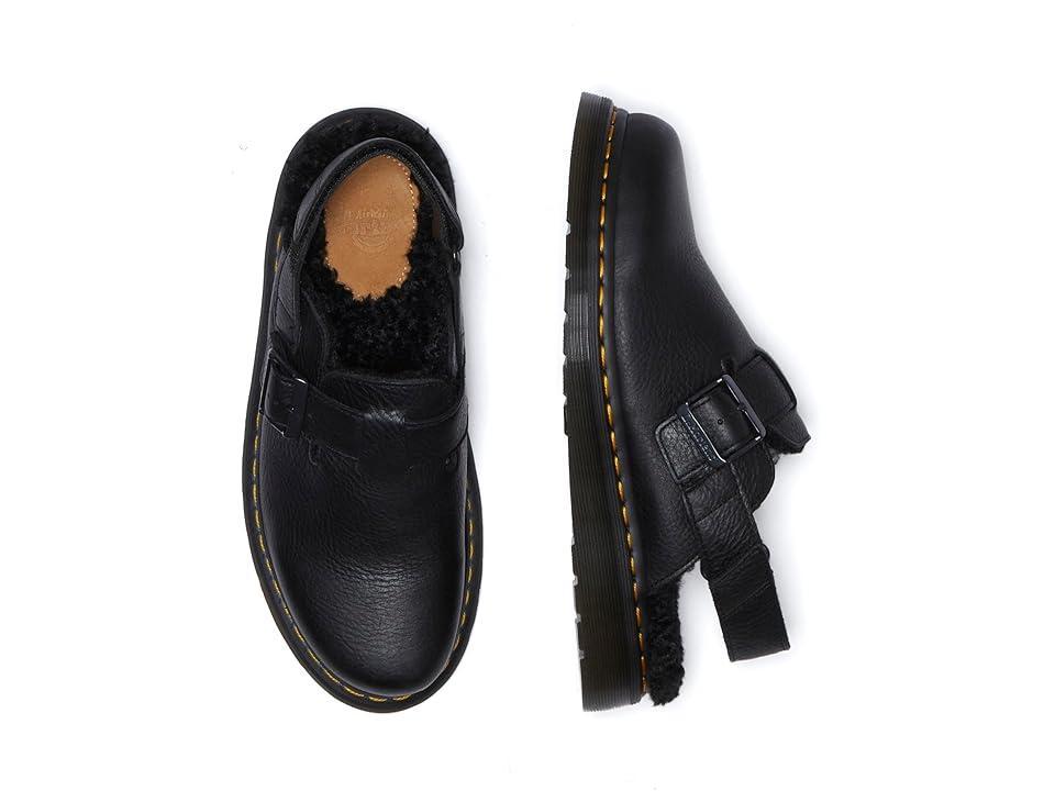 Dr. Martens Jorge II Faux Fur Lined Leather Slingback Mules Men's Lace-up Boots Product Image