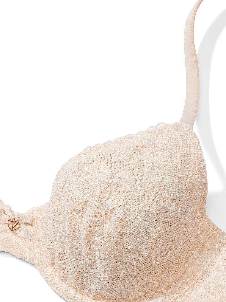 Invisible Lift Unlined Lace Demi Bra Product Image