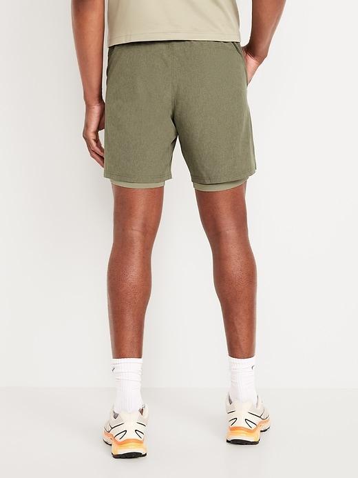 Essential Woven Lined Workout Shorts -- 7-inch inseam Product Image