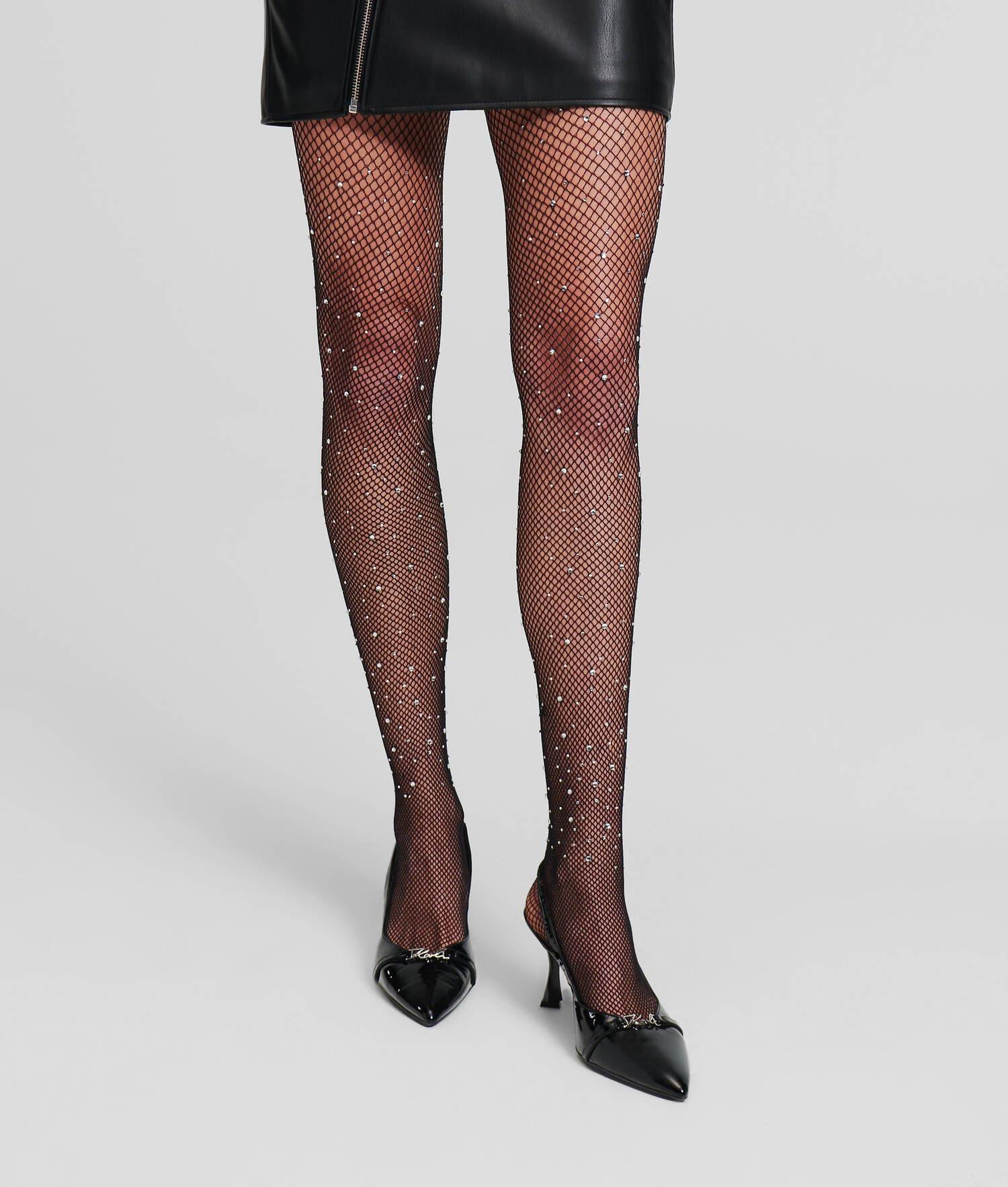 K/ESSENTIAL RHINESTONE TIGHTS Product Image