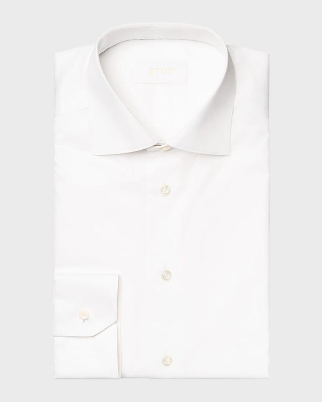 Mens Slim Fit Elevated Poplin Dress Shirt Product Image