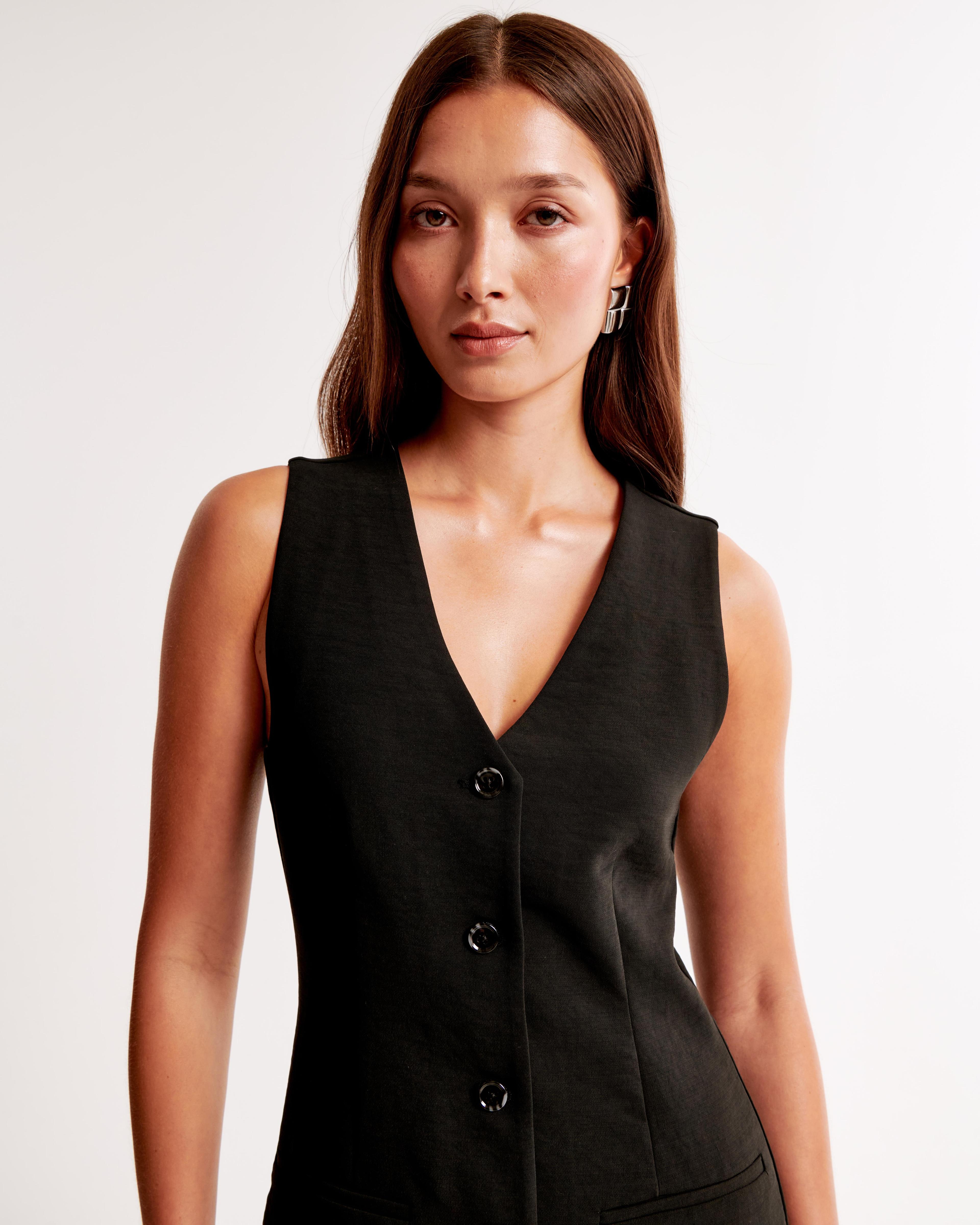 The A&F Mara Vest Mini Dress Product Image