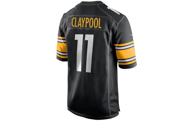 Nike Pittsburgh Steelers Mens Game Jersey - Chase Claypool - Black Product Image