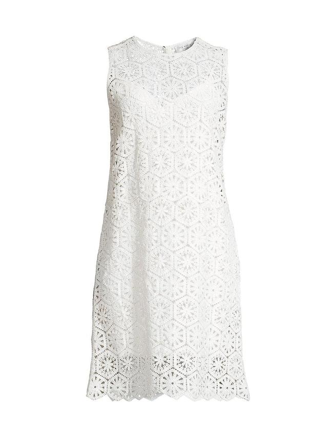 Womens Nellla Crochet Shift Dress Product Image