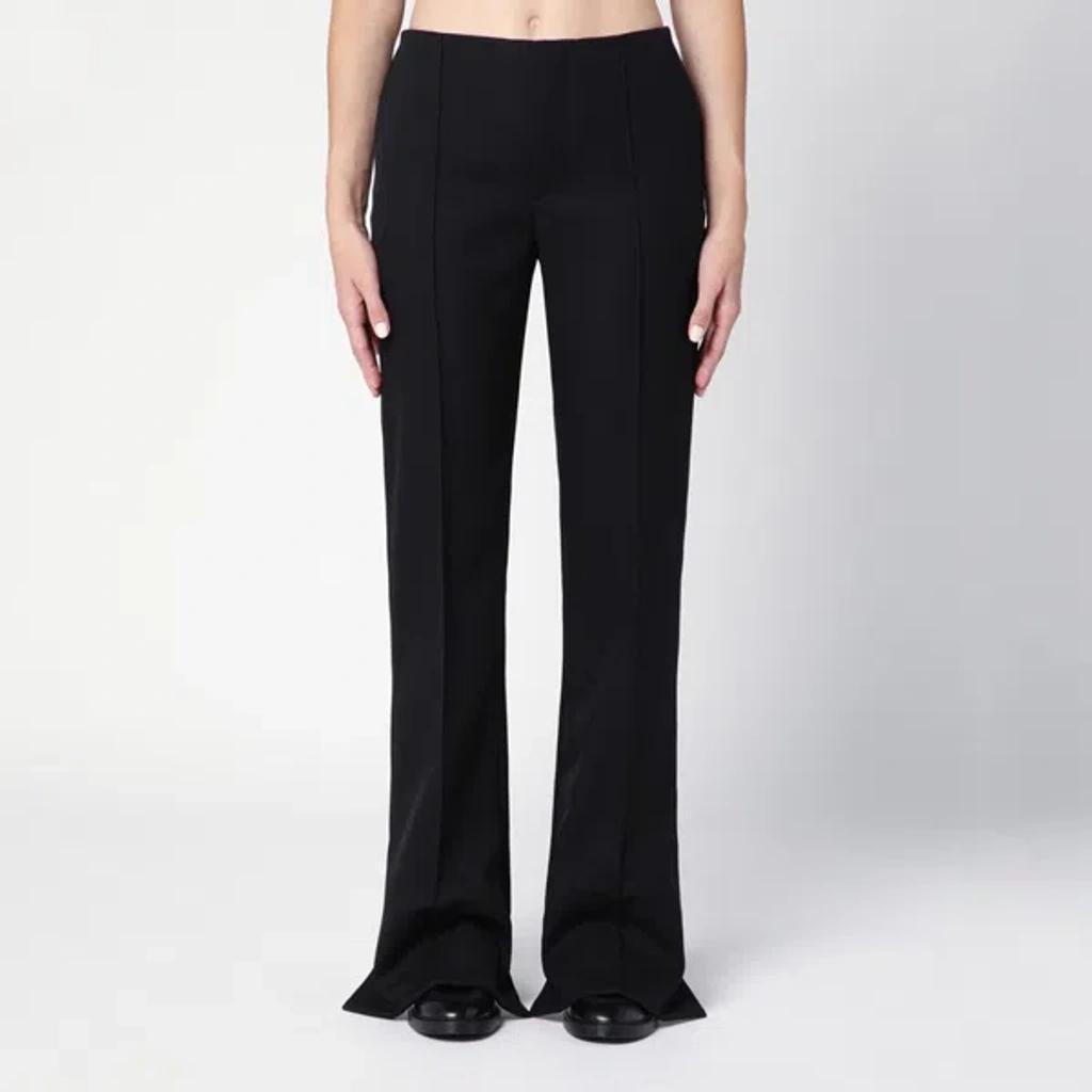 Black Wool Pant Product Image