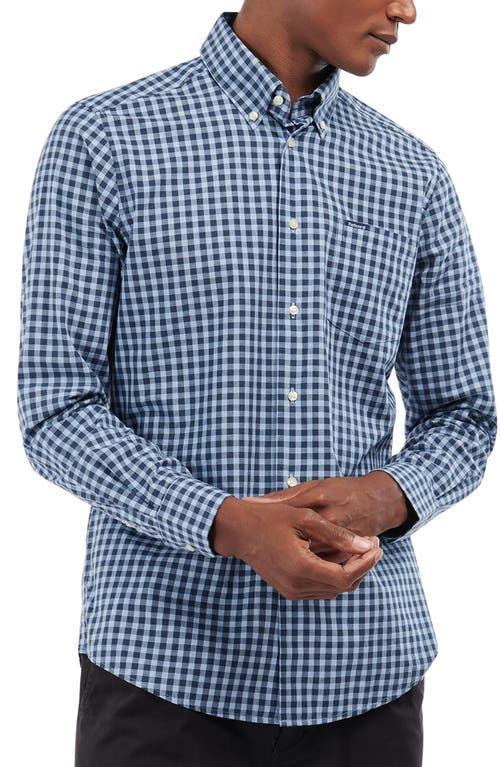 Barbour Merryton Tailored Fit Check Button-Down Shirt Product Image