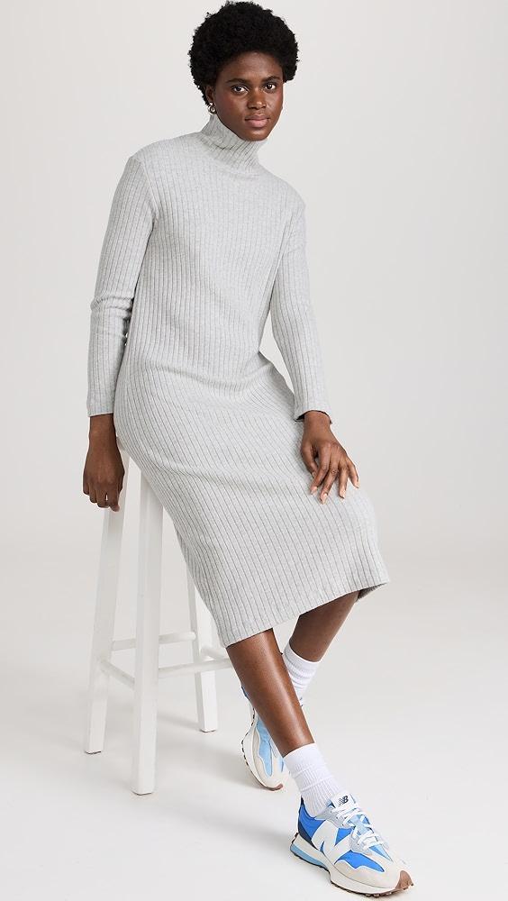 DONNI. Sweater Rib Turtleneck Dress | Shopbop Product Image