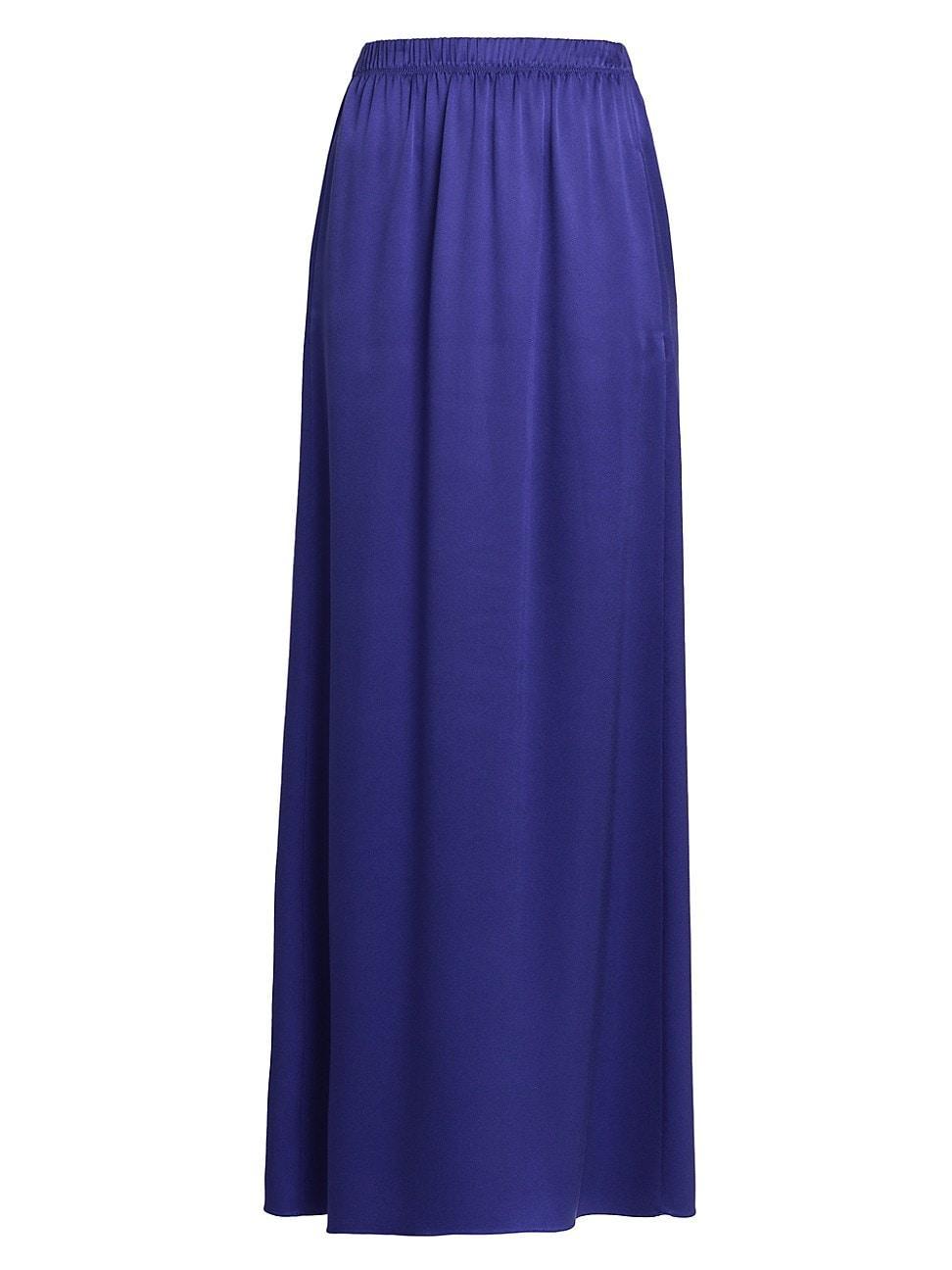 Womens Silk Maxi Skirt product image