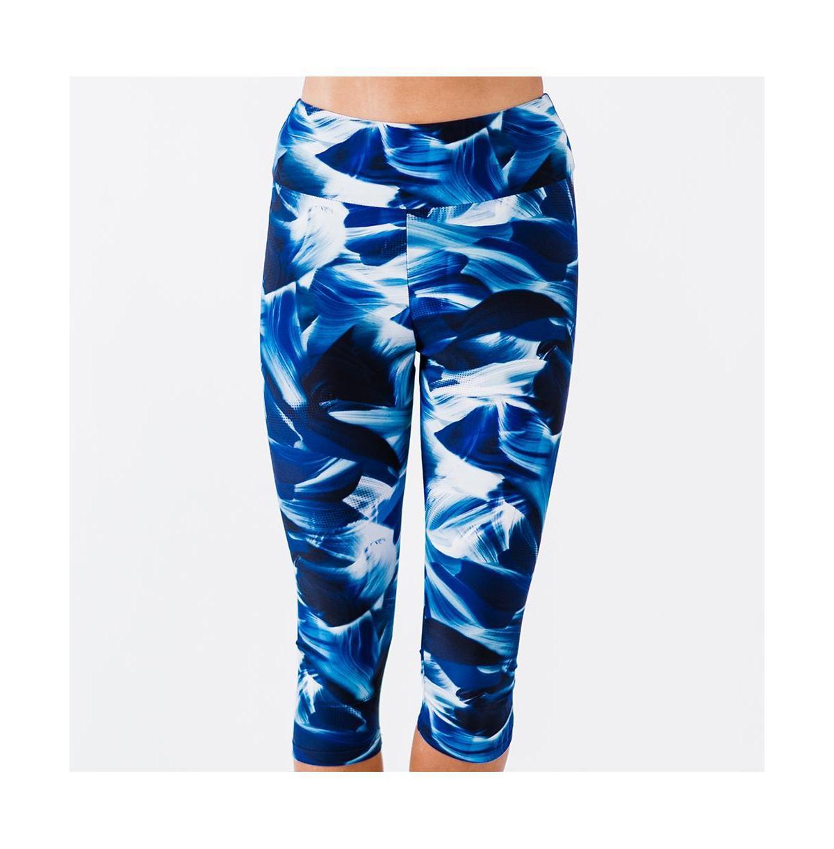 Calypsa Womens Capri Swim Leggings Product Image