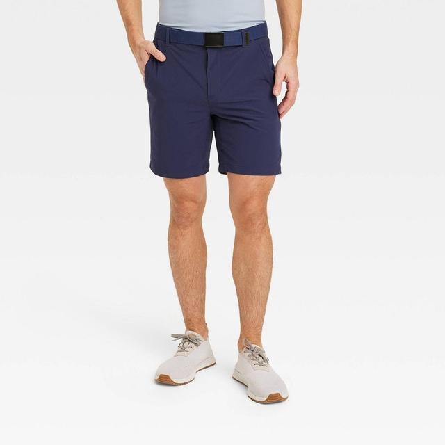 Mens Golf Shorts 8 - All In Motion Navy 34 Product Image