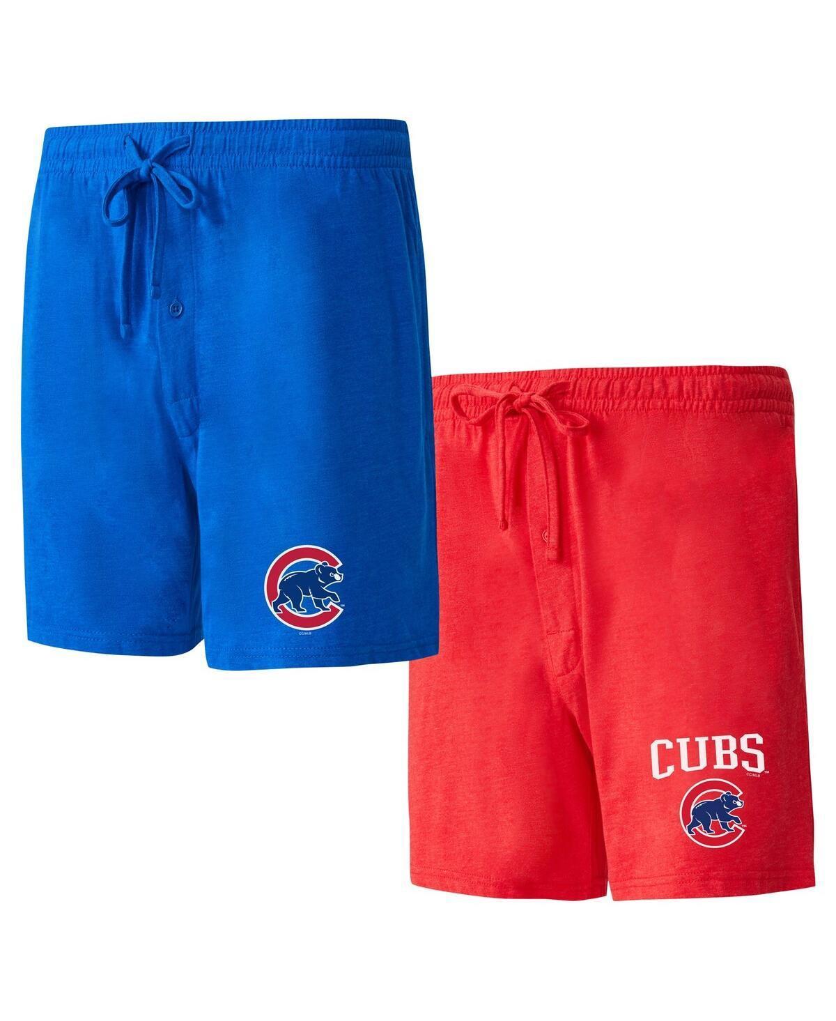 Mens Concepts Sport Royal/Red Chicago Cubs Two-Pack Meter Sleep Shorts Product Image