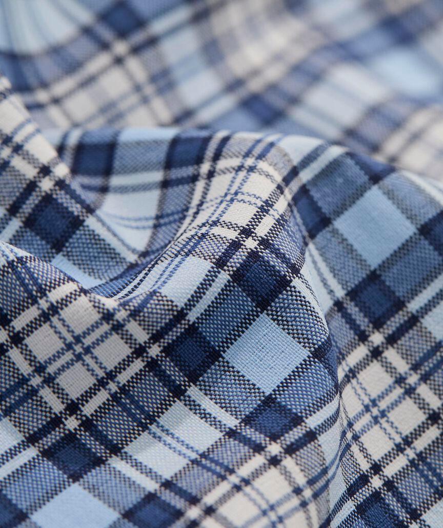 On-The-Go Nylon Plaid Shirt Product Image