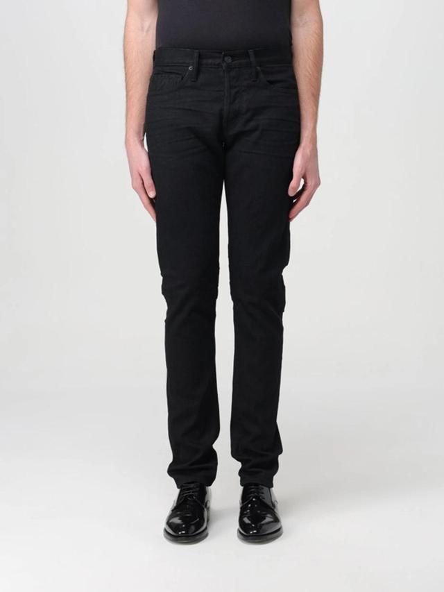 Jeans  Men Color Black Product Image