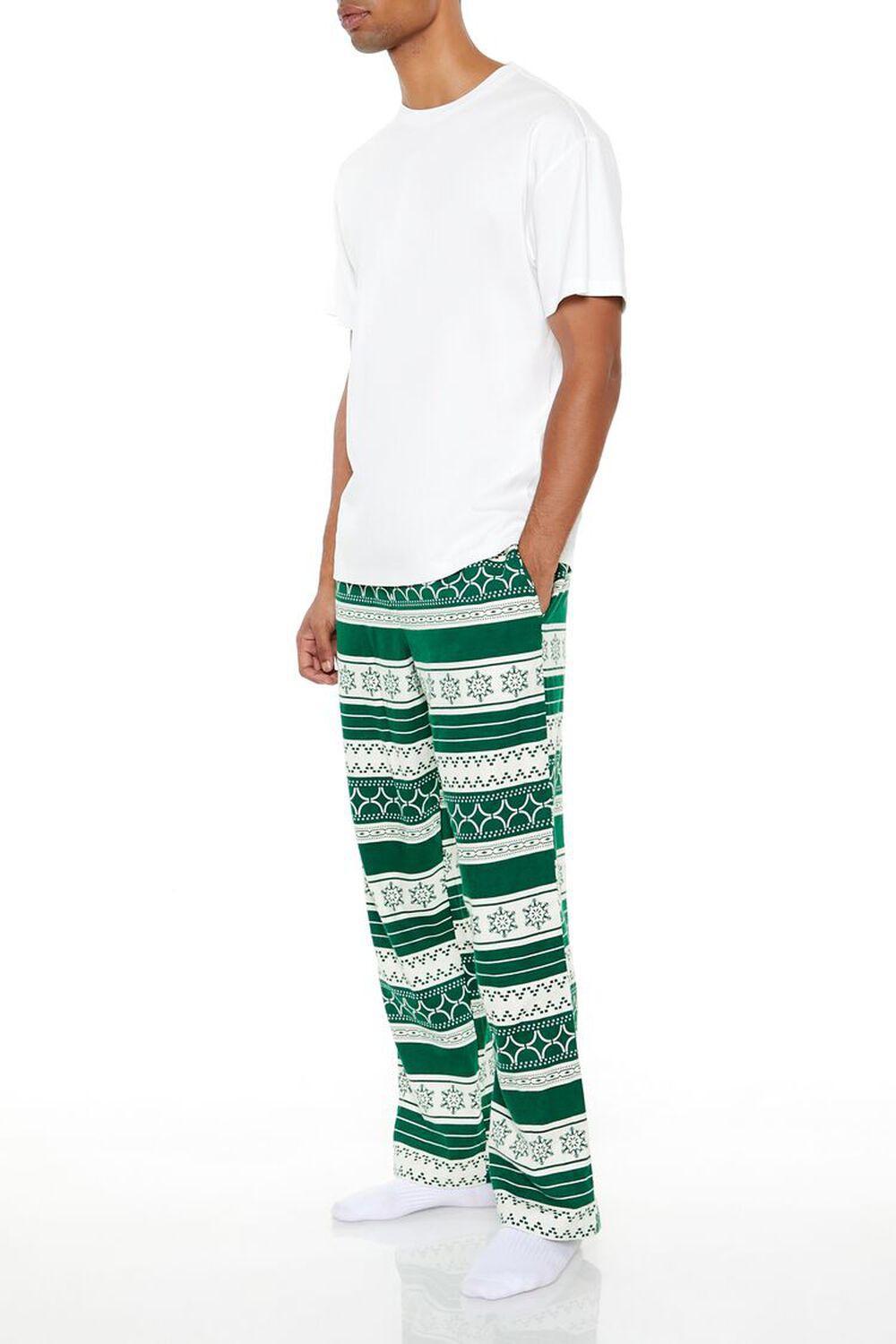 Flannel Fair Isle Pajama Pants | Forever 21 Product Image