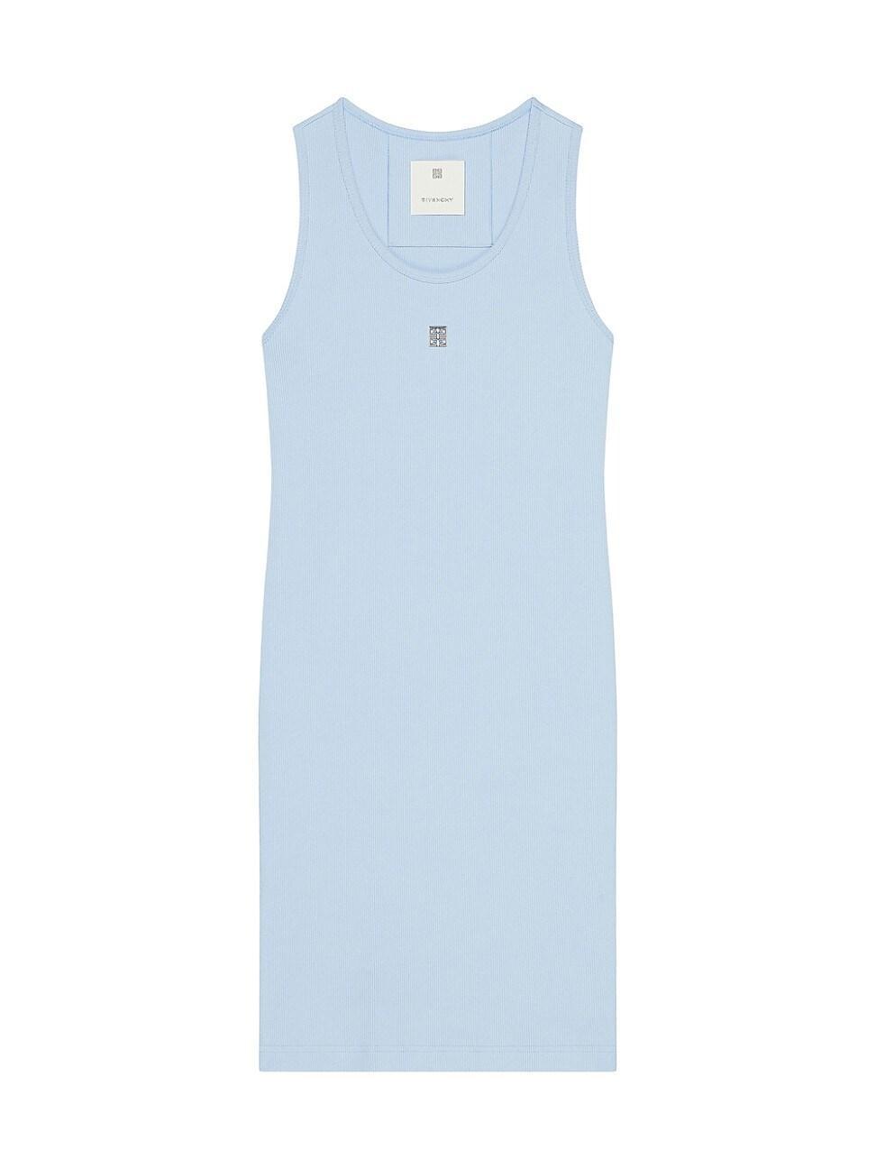 Womens Tank Dress in Cotton with 4G Detail Product Image