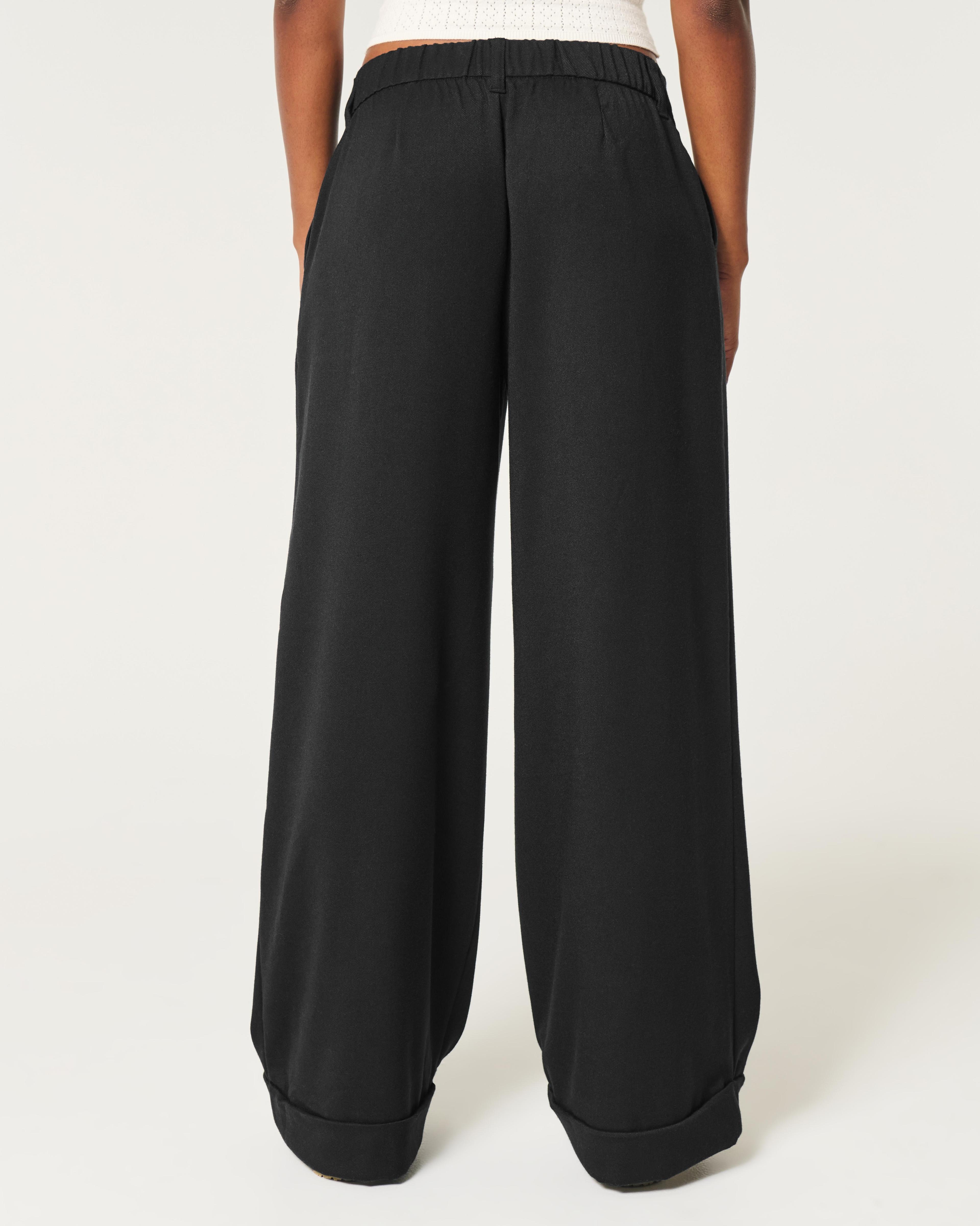 Hollister Livvy Low-Rise Wide-Leg Pants Product Image