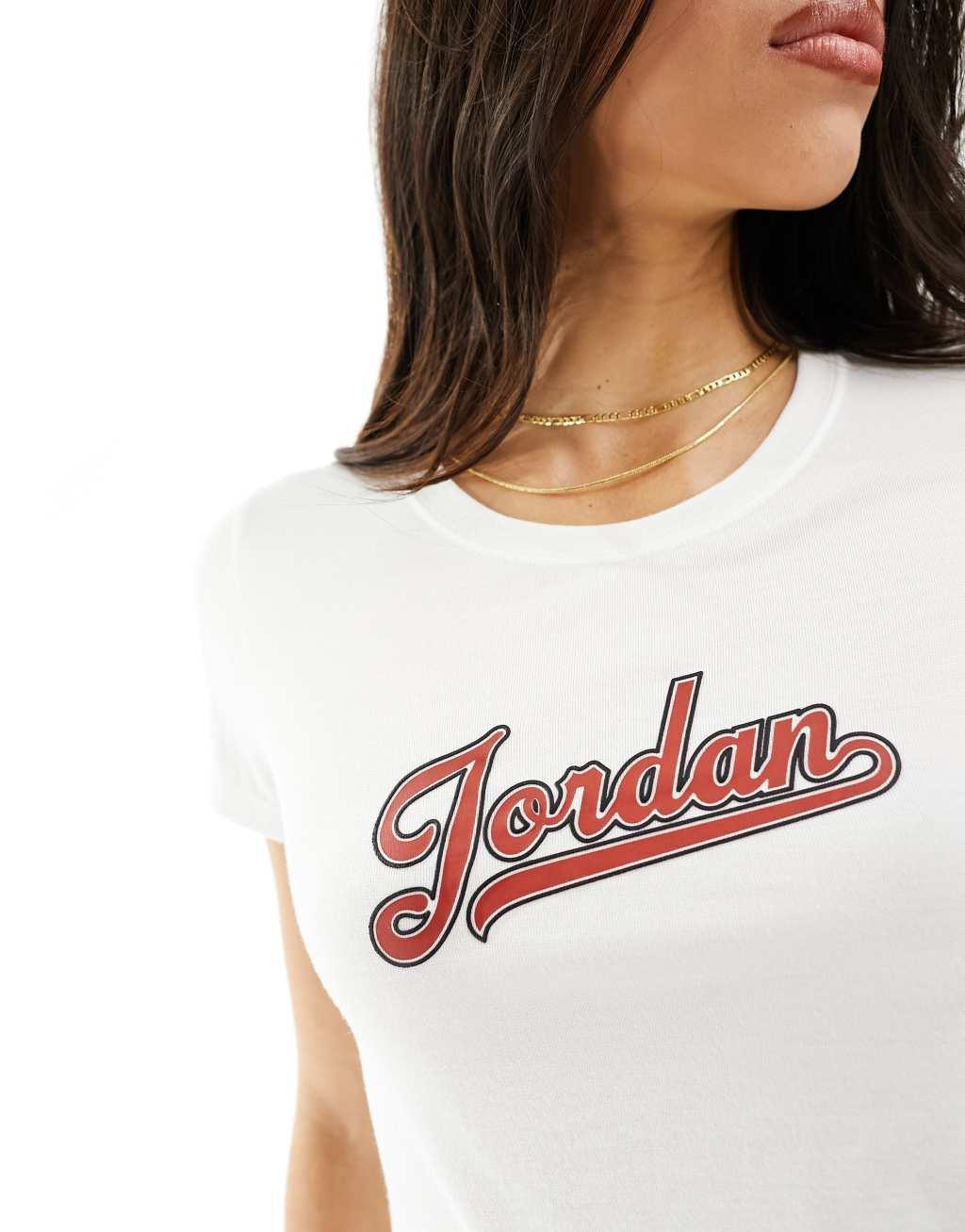 Jordan slogan slim T-shirt Product Image