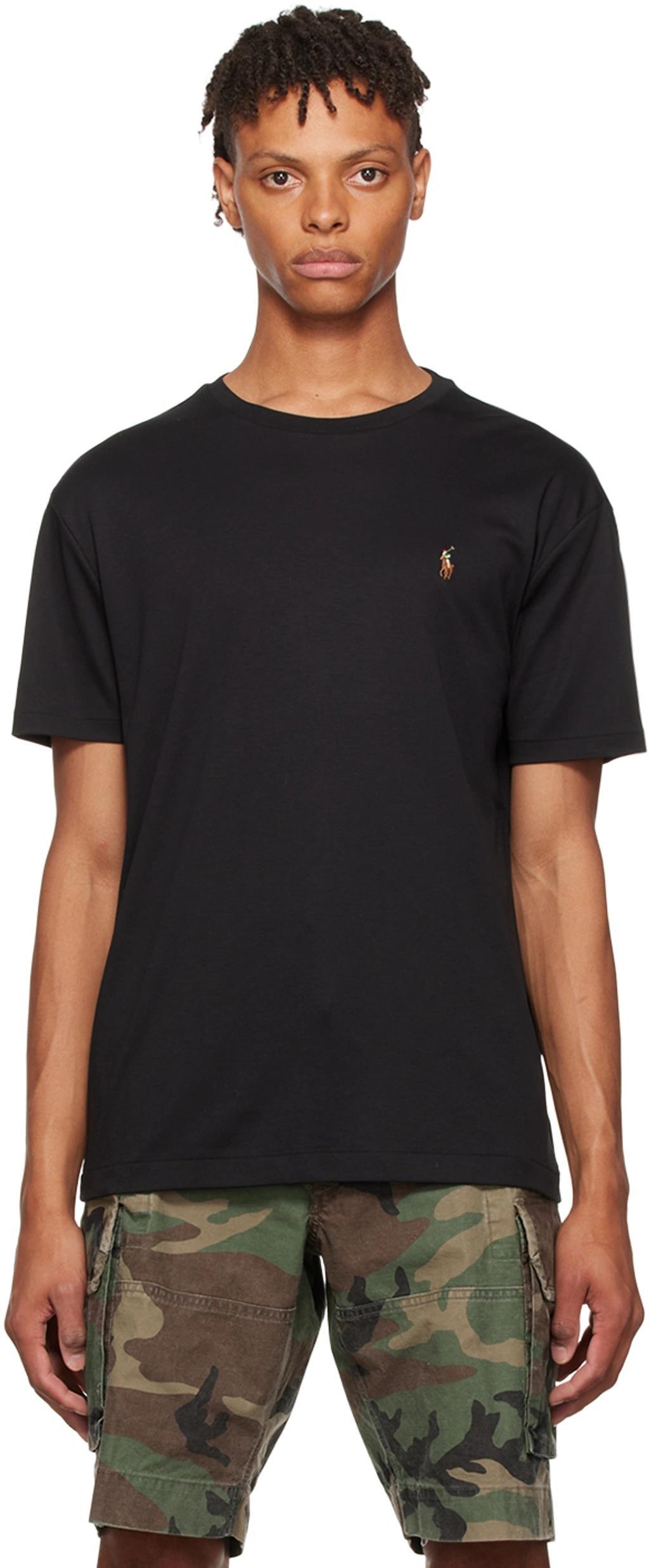 POLO RALPH LAUREN Pima Cotton Undershirt In Polo Black Product Image