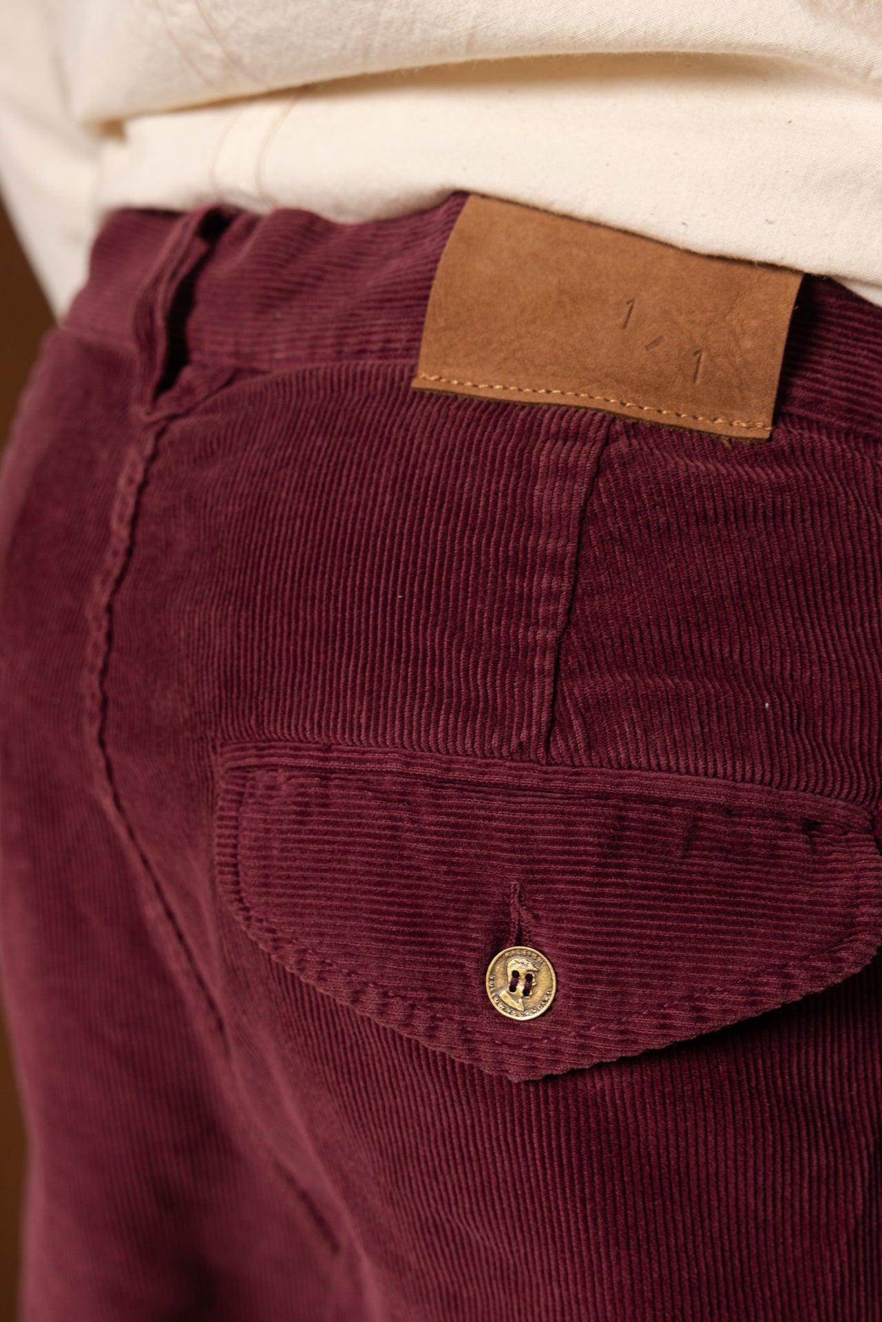 Rowan Trouser | Corduroy Wine Male Product Image