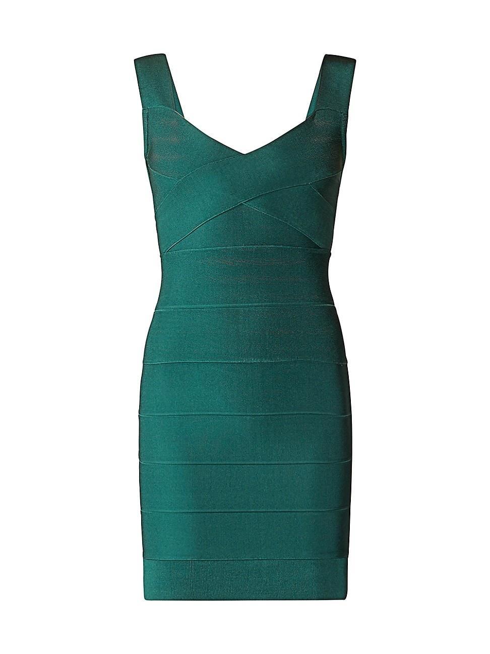 Womens New Icon Criss Cross Bodycon Dress Product Image