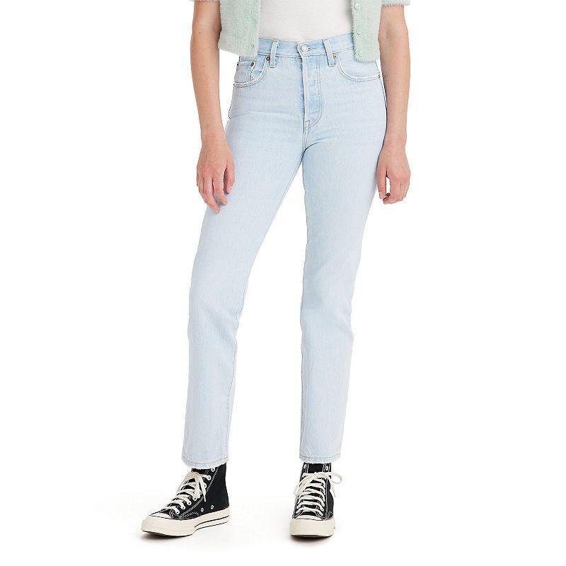 Levis 501 High Rise Straight Jeans Product Image