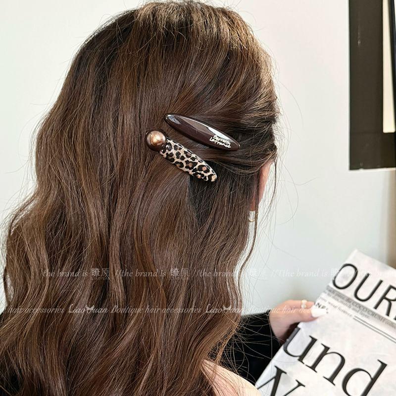 Set of 2: Alloy Hair Clip (Various Designs) Product Image