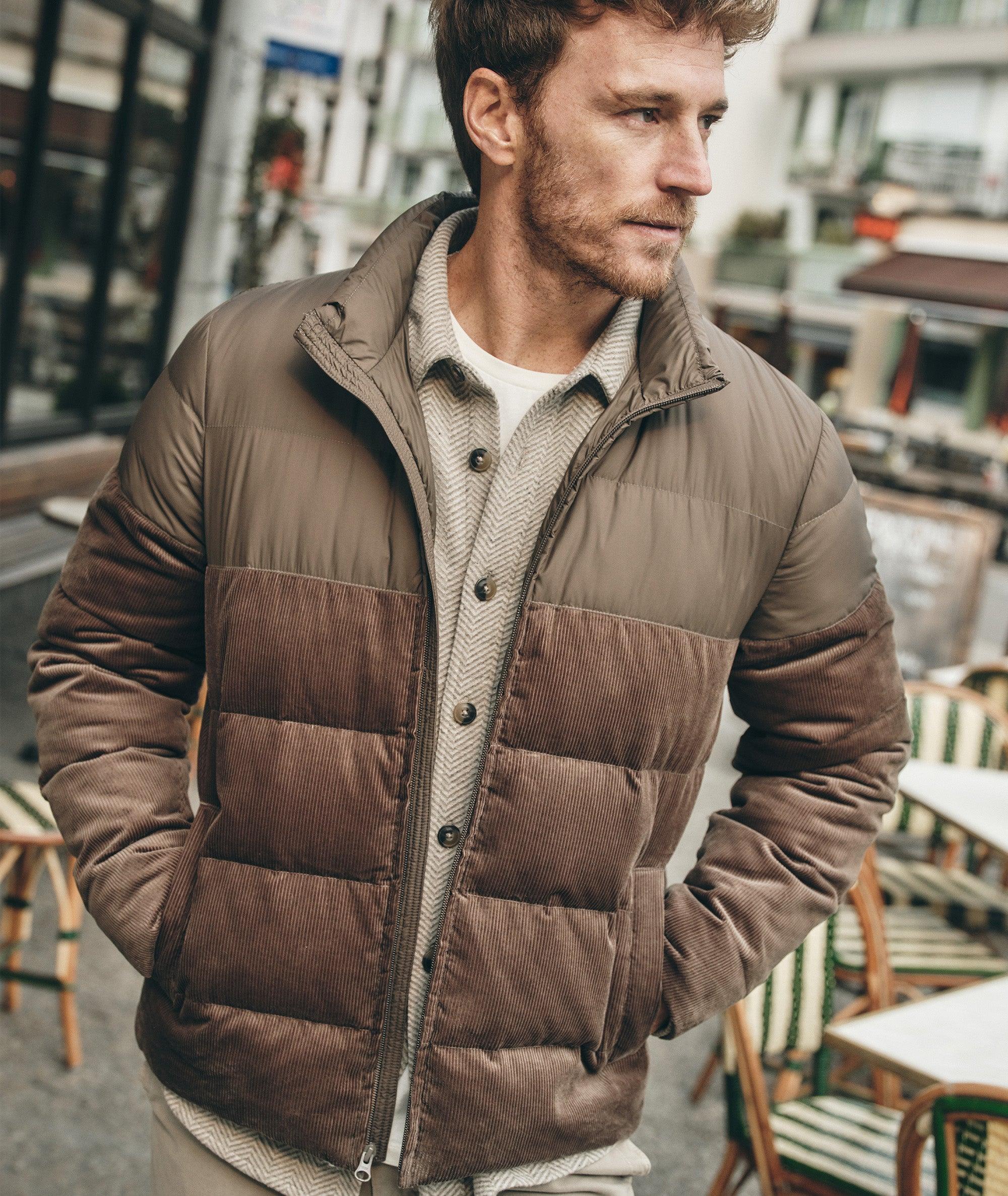 Miles Corduroy Puffer Jacket Product Image