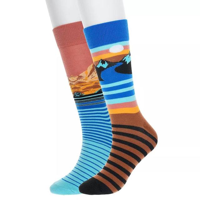 Mens Twisted Toes 2-Pack Novelty Socks Product Image