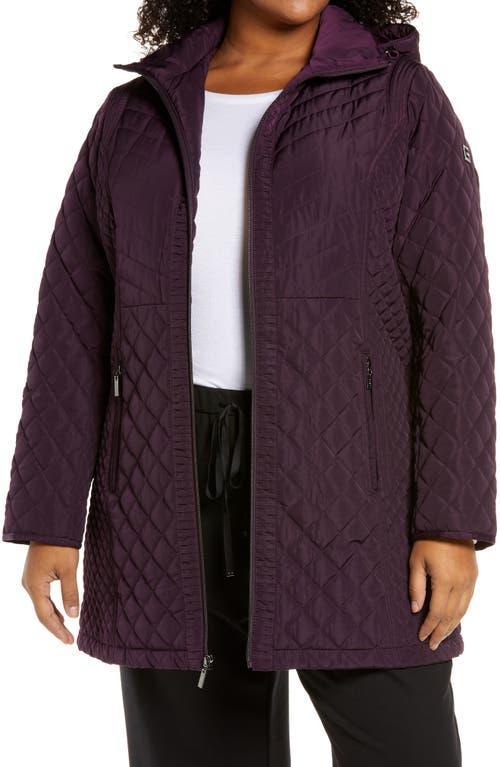 Gallery Quilted Jacket with Removable Hood Product Image