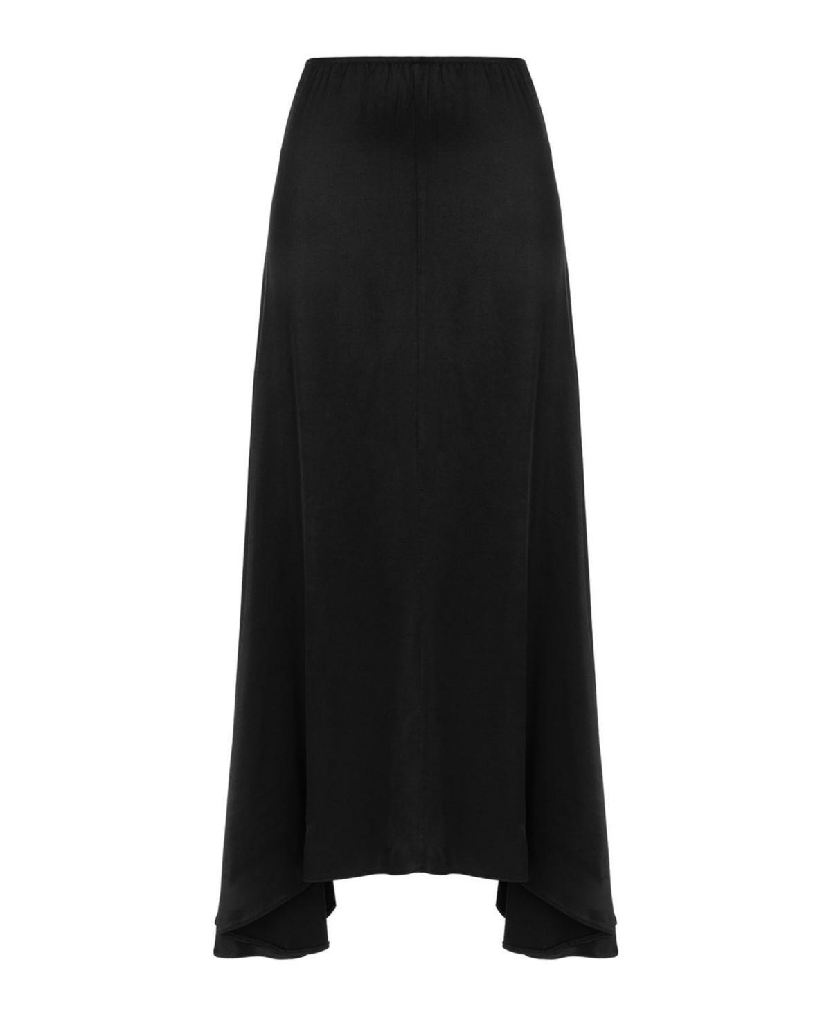 Nocturne Womens Asymmetrical Long Skirt Product Image