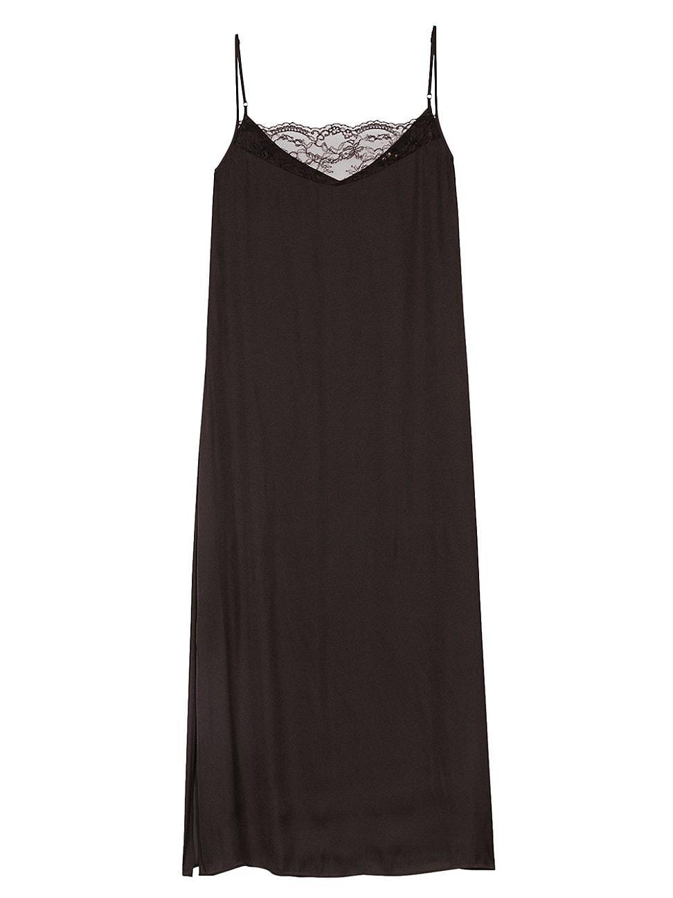 Womens Satin-Look Maxi Dress Product Image