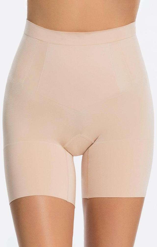 SPANX OnCore Mid-Thigh Short ~ Soft Nude Product Image