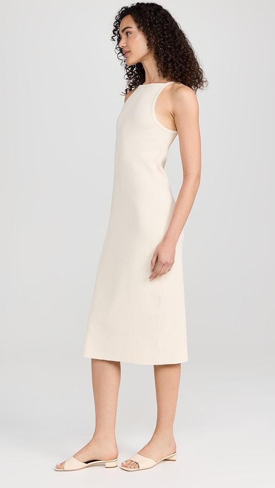 Vince Rib High Neck Tank Dress | Shopbop Product Image