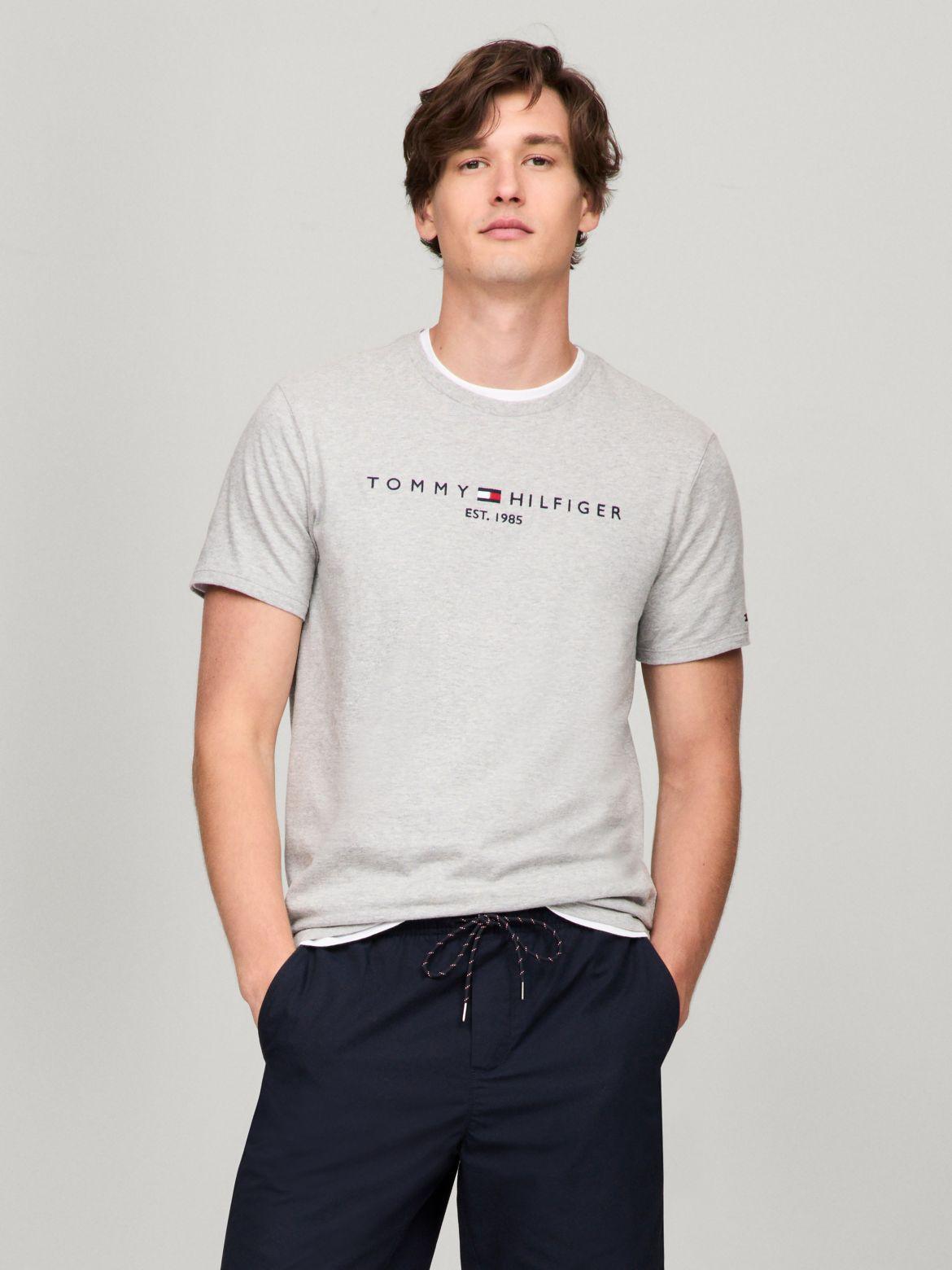 Tommy Hilfiger Men's Embroidered Tommy Logo T-Shirt Product Image