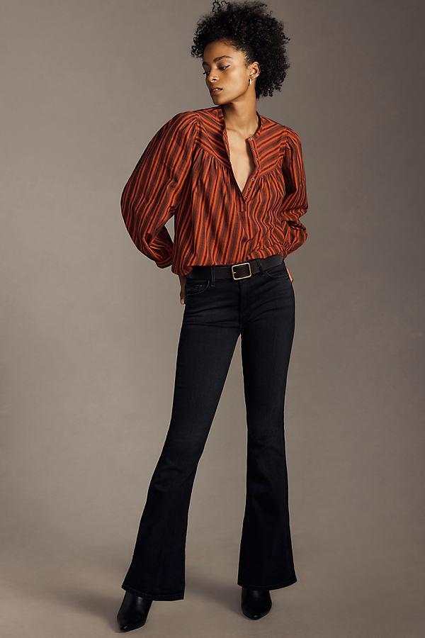 MOTHER Mid Rise Flare Jeans Product Image