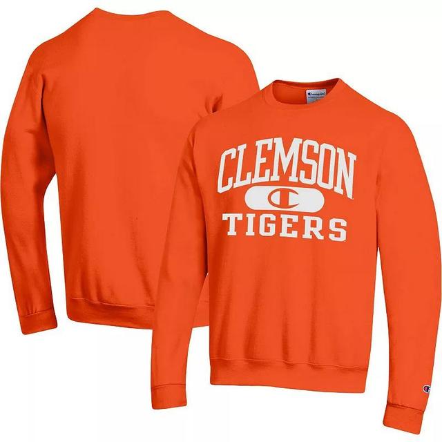 Mens Champion Clemson Tigers Arch Pill Sweatshirt Product Image