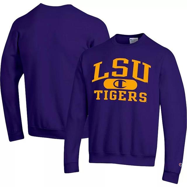 Mens Champion LSU Tigers Arch Pill Sweatshirt Product Image