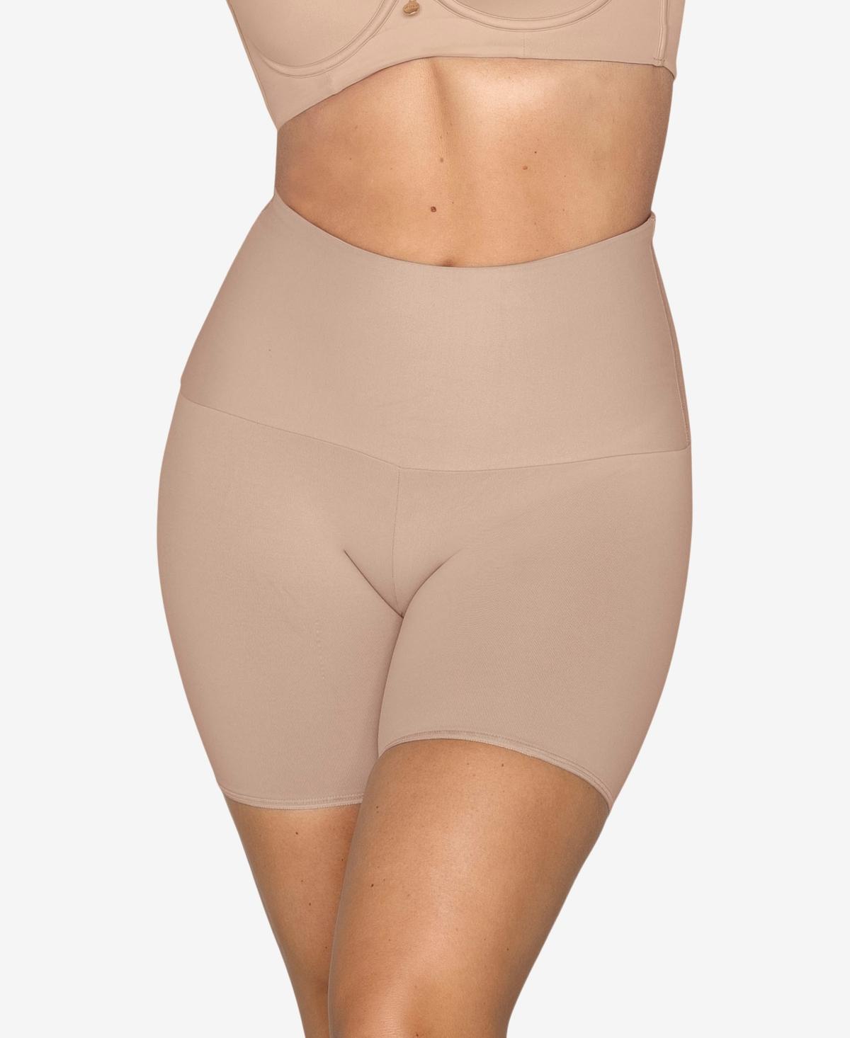 Leonisa Womens Moderate Compression High-Waisted Shaper Slip Shorts 012925 Product Image