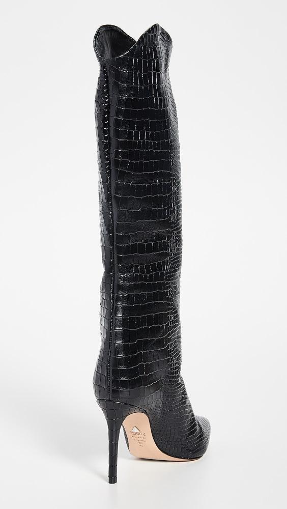 Schutz Maryana Croc Tall Boots | Shopbop Product Image