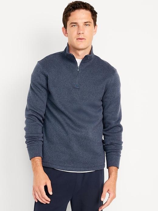 Quarter-Zip Sweater Product Image