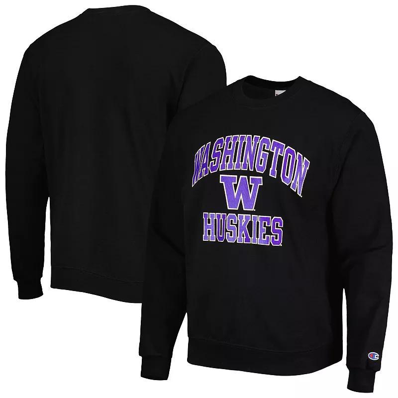 Mens Champion Washington Huskies High Motor Pullover Sweatshirt Product Image