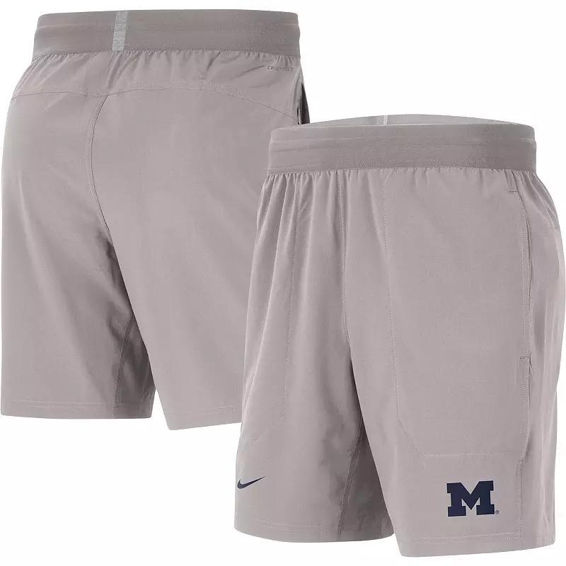 Mens Nike Gray Penn State Nittany Lions Player Performance Shorts Product Image