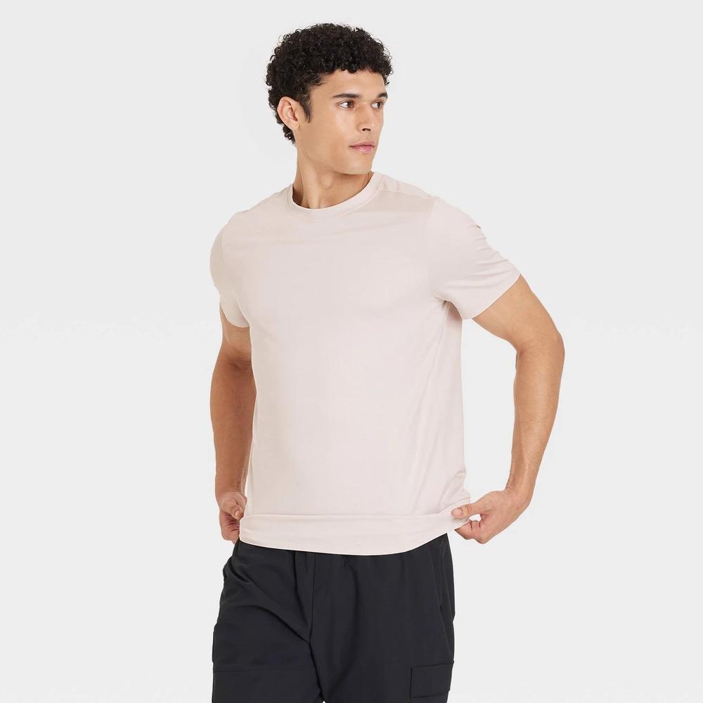 Mens Short Sleeve Soft Stretch T-Shirt - All In Motion XL Product Image