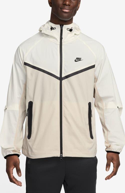 NIKE Mens  Tech Woven Wr Full-zip Jacket In Light Orewood Brown/light Orewood Brown/black Product Image