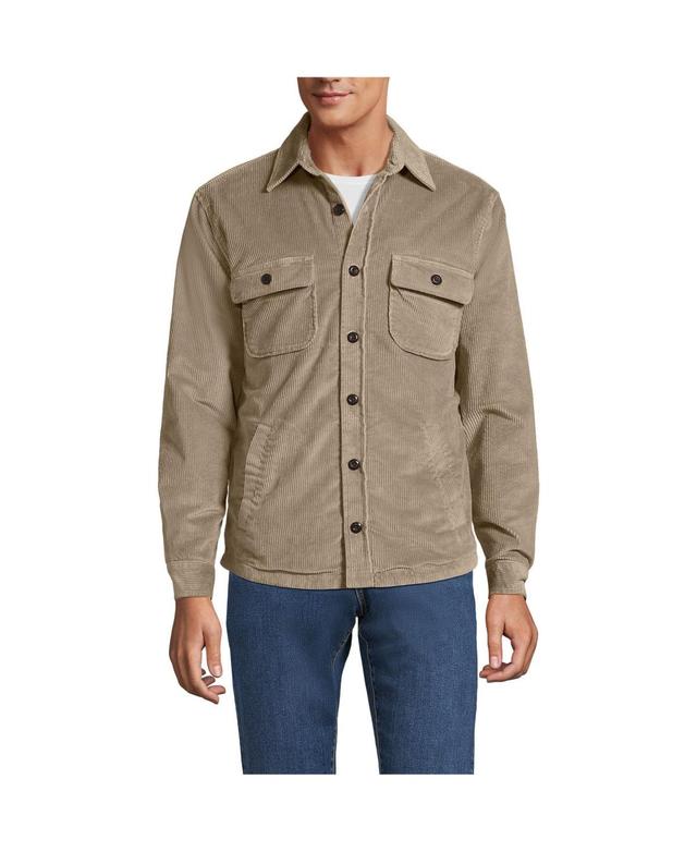 Lands End Mens Corduroy Shirt Jacket Product Image