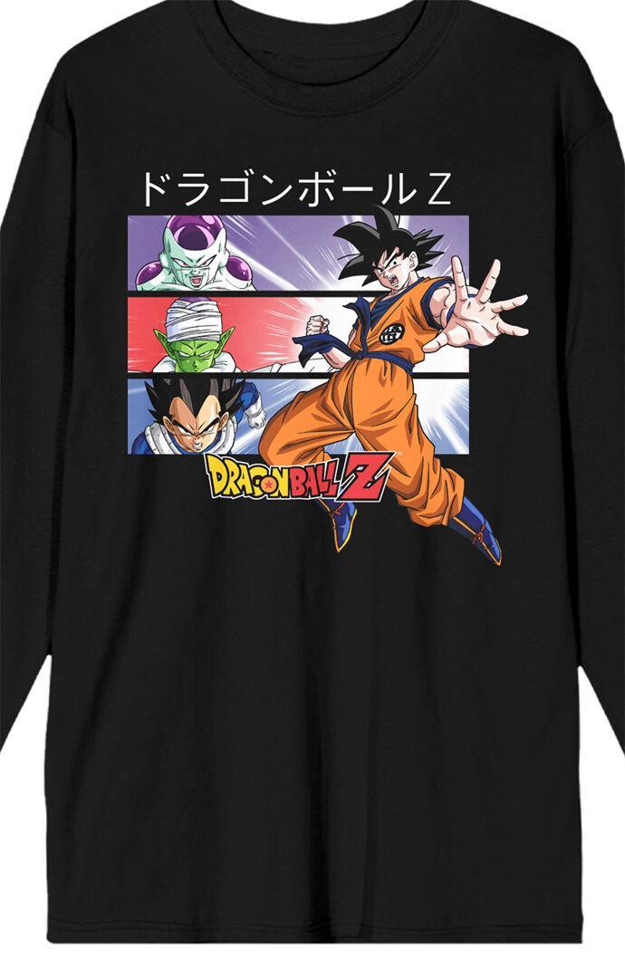 Men's Dragon Ball Z Anime Long Sleeve T-Shirt Product Image